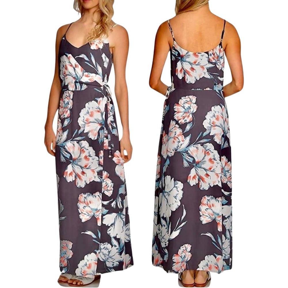 PHILOSOPHY Floral Wrap Maxi Dress